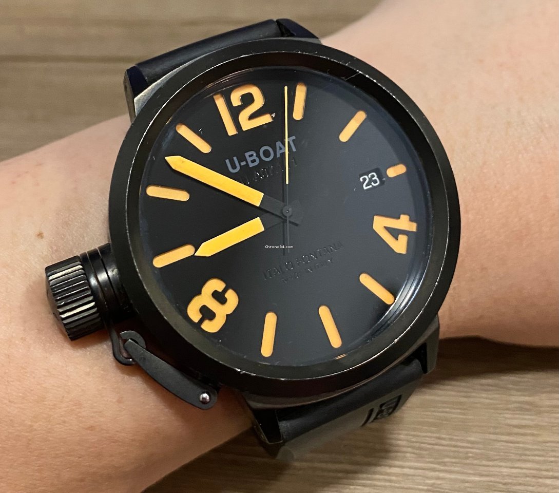 IMG_9081 U-Boat Flightdeck Mens watch Unisex Automatic Steel A07111 Replica 7