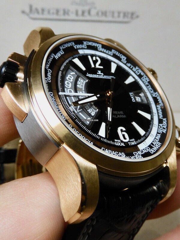 Jaeger-LeCoultre Master Compressor Extreme W-Alarm Automatic Rose gold Q177244V Replica 7