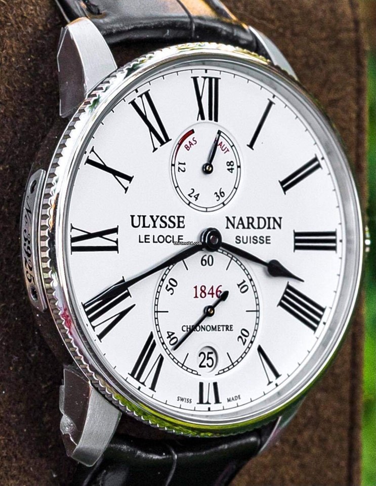 IMG_9081 Ulysse Nardin Marine Torpilleur Mens watch Unisex Automatic Steel 1183-310 40 Replica 7