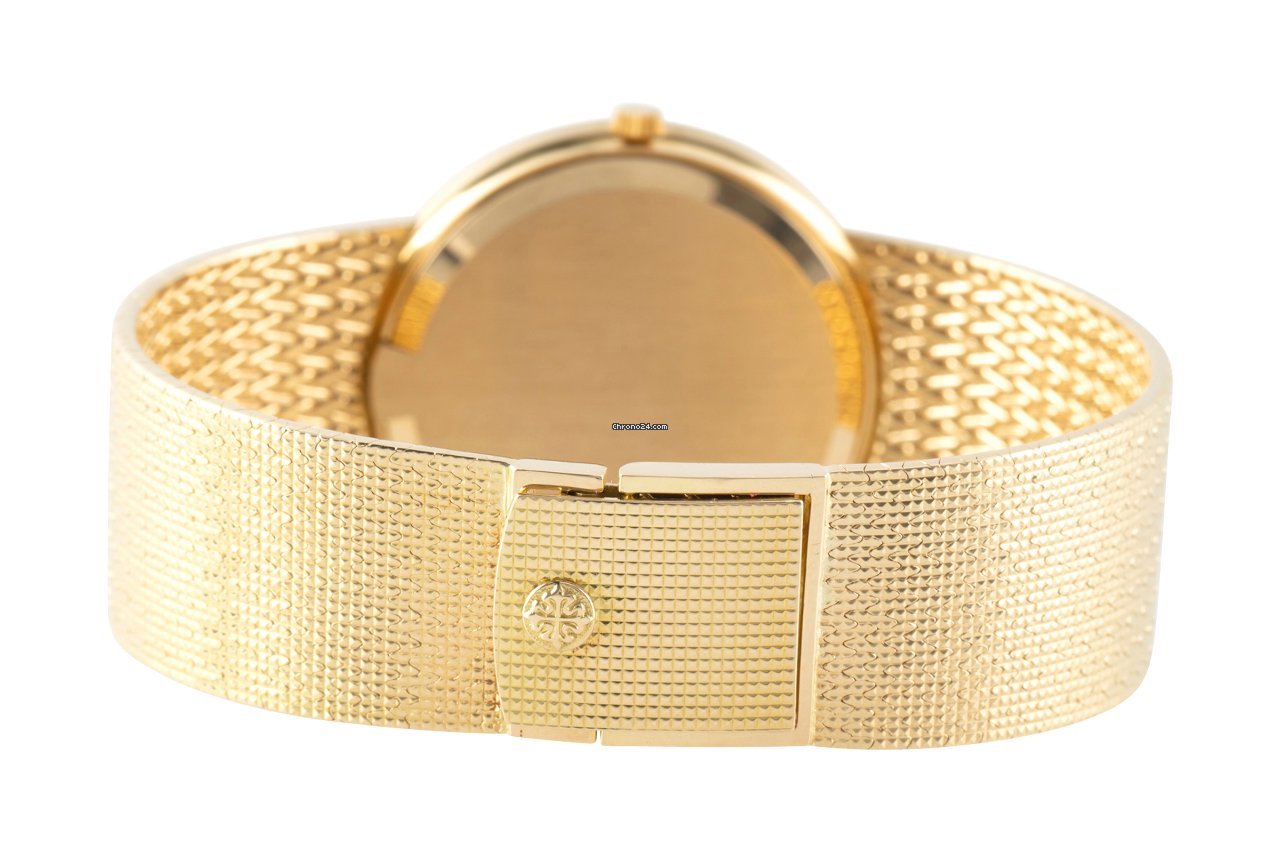 Patek Philippe Calatrava Mens watch Unisex Quartz Yellow gold 3744 1 Replica 7