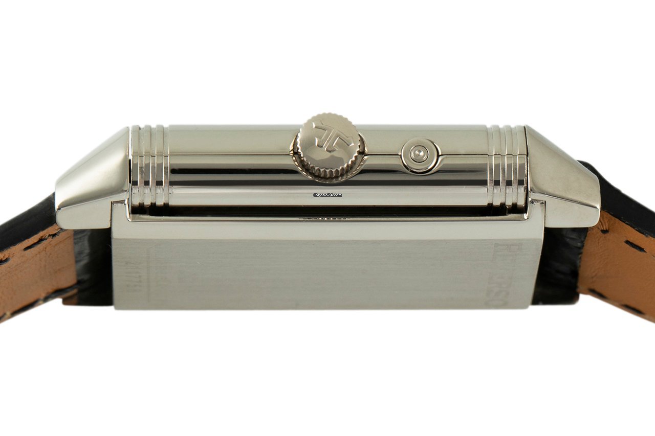IMG_9081 Jaeger-LeCoultre Reverso Duoface Mens watch Unisex Manual winding White gold 270.3.54 Replica 7