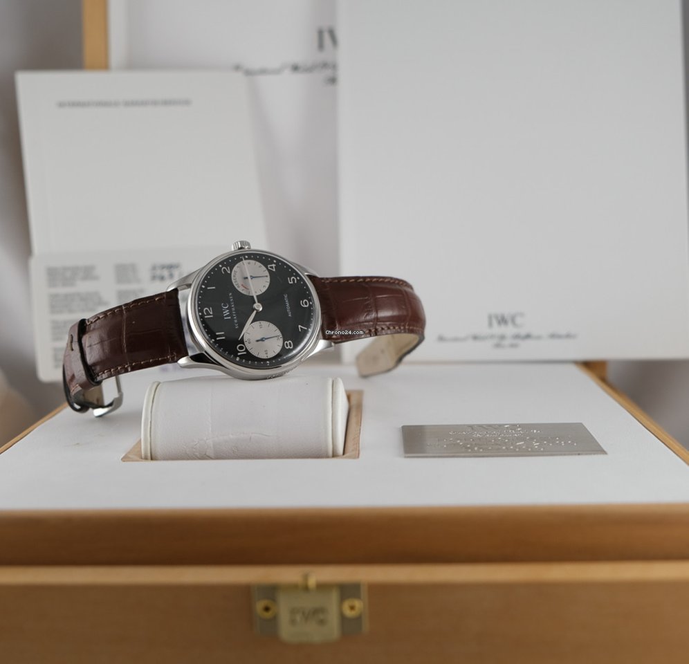 IMG_9081 IWC Portuguese Automatic Mens watch Unisex Automatic Steel 500001 Replica 7