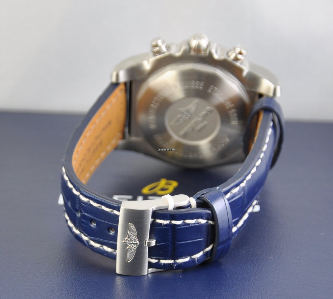 IMG_9081 Breitling Chronomat 44 Mens watch Unisex Automatic Steel AB0115101C1P1 Replica 7