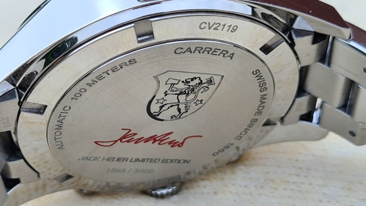 TAG Heuer Carrera Calibre 17 Mens watch Unisex Automatic Steel CV2119.BA0722 Replica 7
