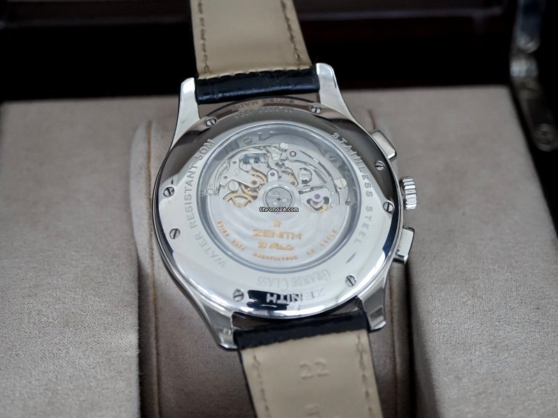 Zenith El Primero Mens watch Unisex Automatic Steel 03.0520.4021 Replica 7