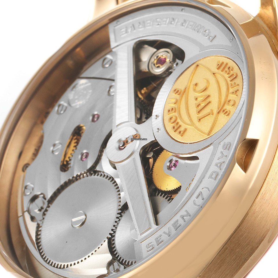 IMG_9081 IWC Portuguese Mens watch Unisex Automatic Rose gold IW500004 Replica 7