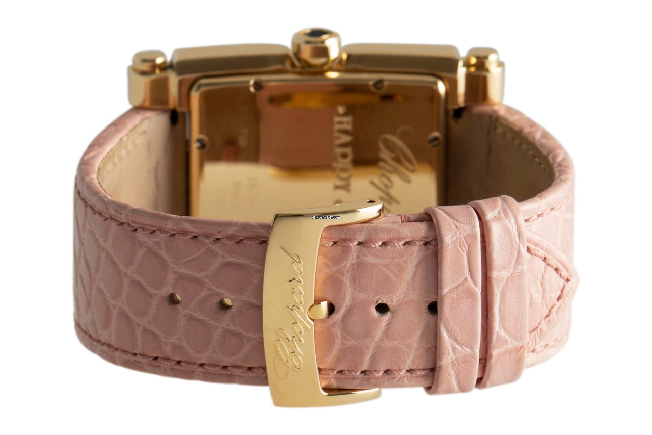 Chopard Happy Sport Womens watch Quartz Yellow gold 28 3570 Replica 7