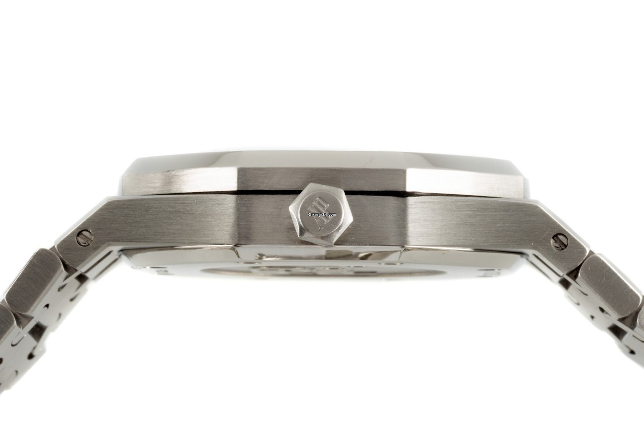 IMG_9081 Audemars Piguet Royal Oak Dual Time Mens watch Unisex Automatic Steel 26120ST.OO.1220ST.01 Replica 7