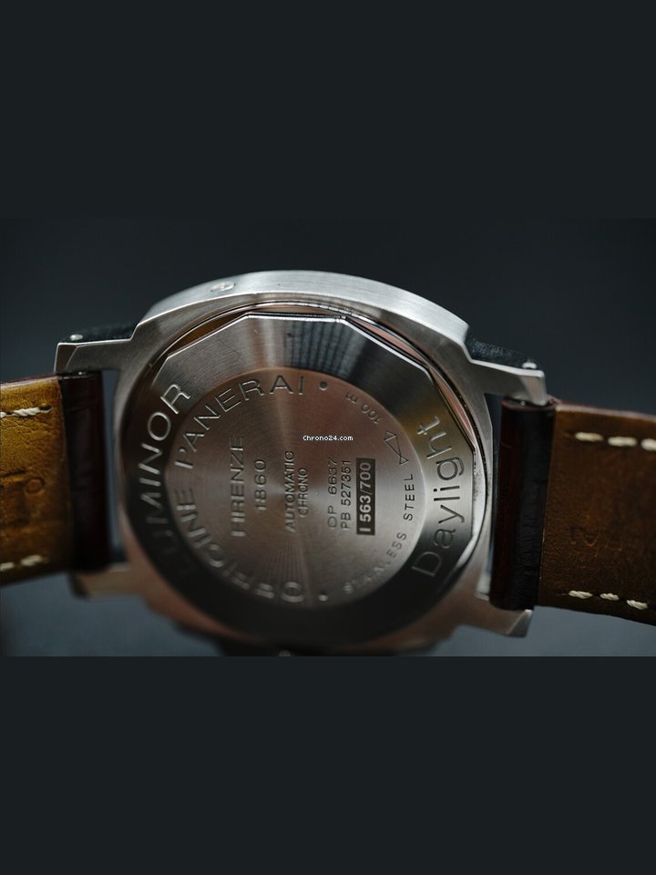 IMG_9081 Panerai Luminor Chrono Mens watch Unisex Automatic Steel PAM00188 Replica 7
