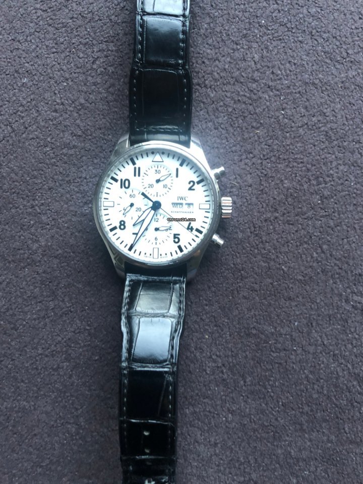 IWC Pilot Chronograph Mens watch Unisex Automatic Steel 5680870 Replica 7