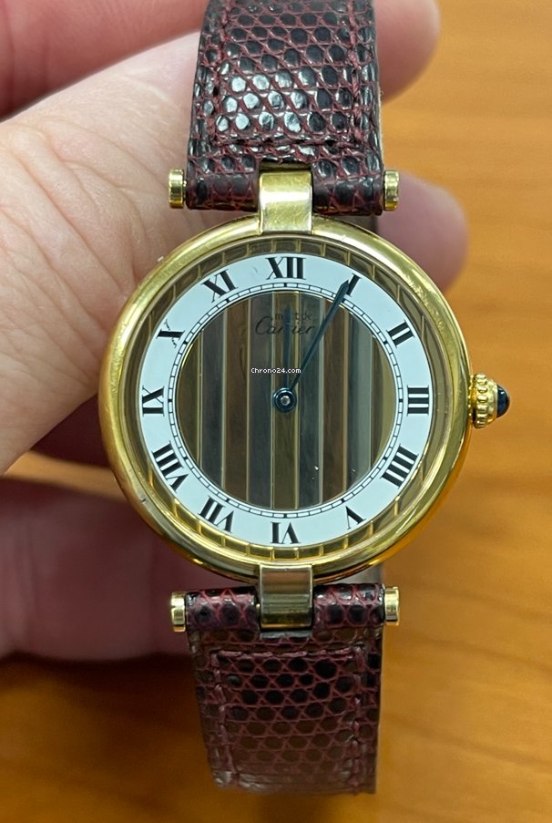 IMG_9081 Cartier Trinity Womens watch Quartz Silver 1861 Replica 7