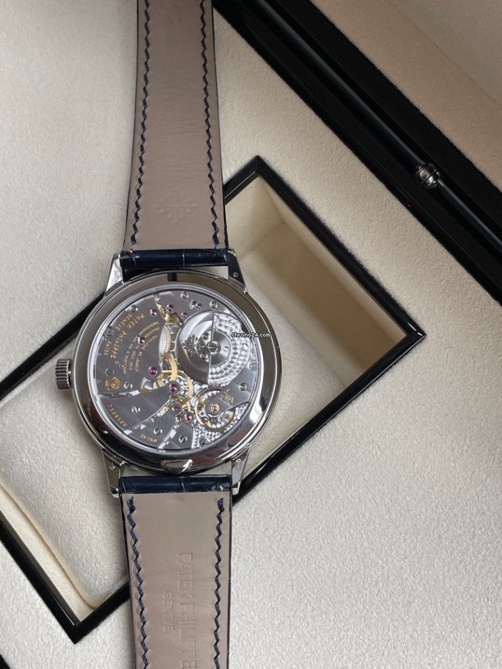 IMG_9081 Patek Philippe Perpetual Calendar Platinum 5236P-001 Replica 7