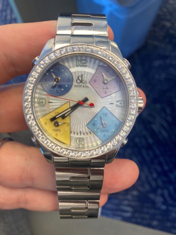 IMG_9081 Jacob & Co. Mens watch Unisex Quartz Steel 20749755 Replica 7