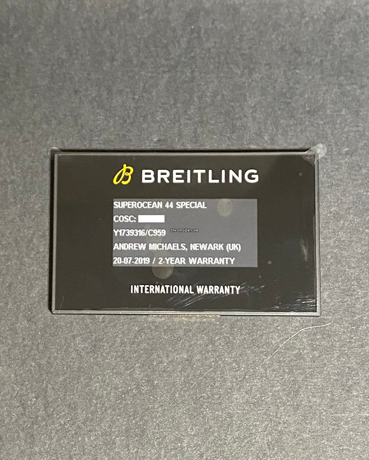 IMG_9081 Breitling Superocean 44 Mens watch Unisex Automatic Steel Y1739316 C959 162A Replica 7