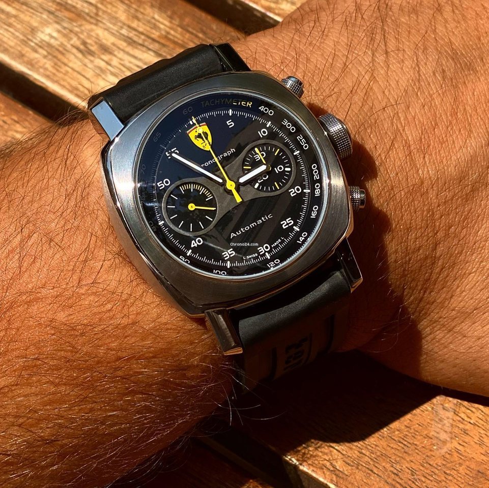 Panerai Ferrari Mens watch Unisex Automatic Steel FER00008 Replica 7