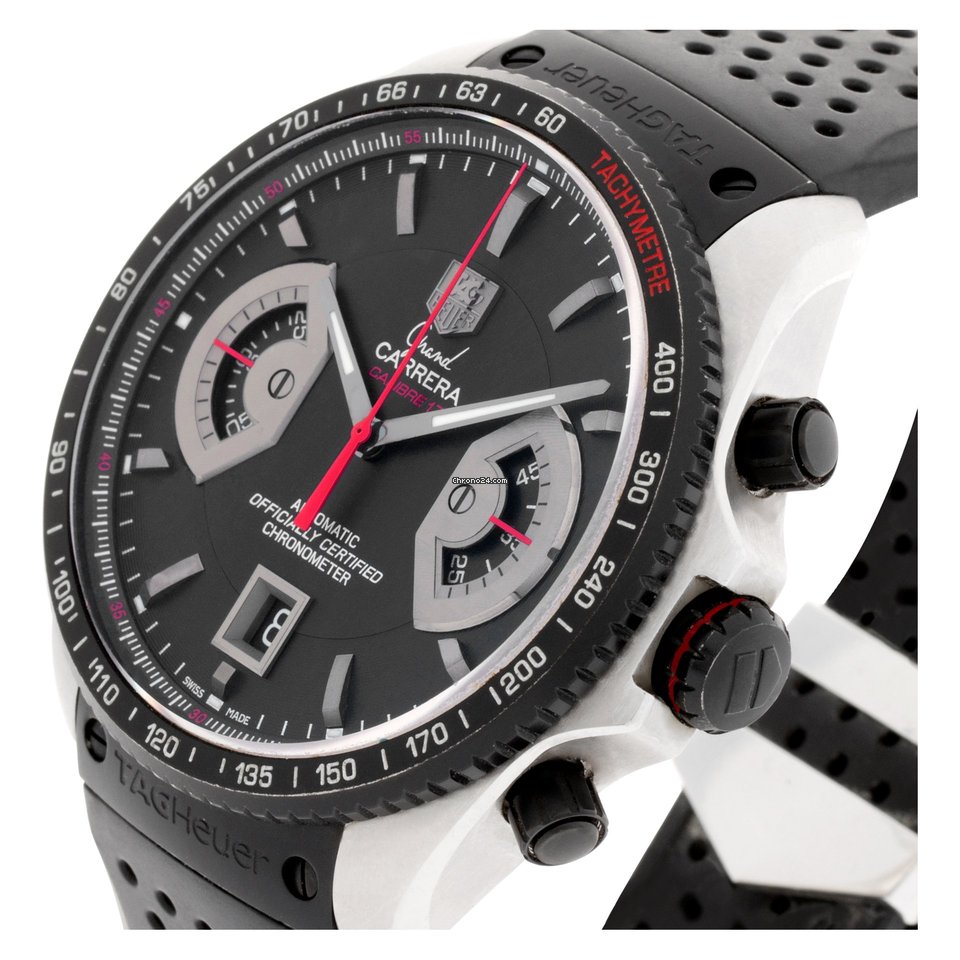 IMG_9081 TAG Heuer Grand Carrera Mens watch Unisex Automatic Steel CAV511C.FT6016 Replica 7