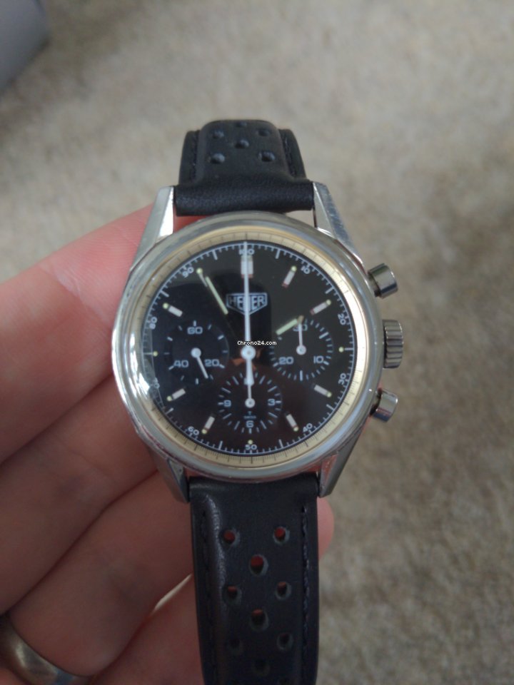 IMG_9081 TAG Heuer Carrera Mens watch Unisex Manual winding Steel CS3111 Replica 7