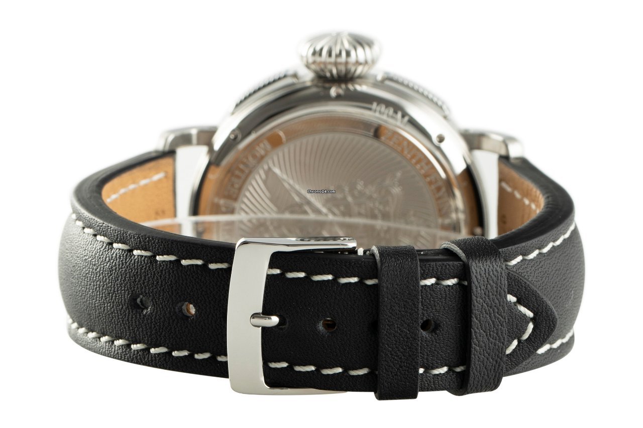 IMG_9081 Zenith Pilot Type 20 Annual Calendar Mens watch Unisex Automatic Steel 03.2430.4054 Replica 7