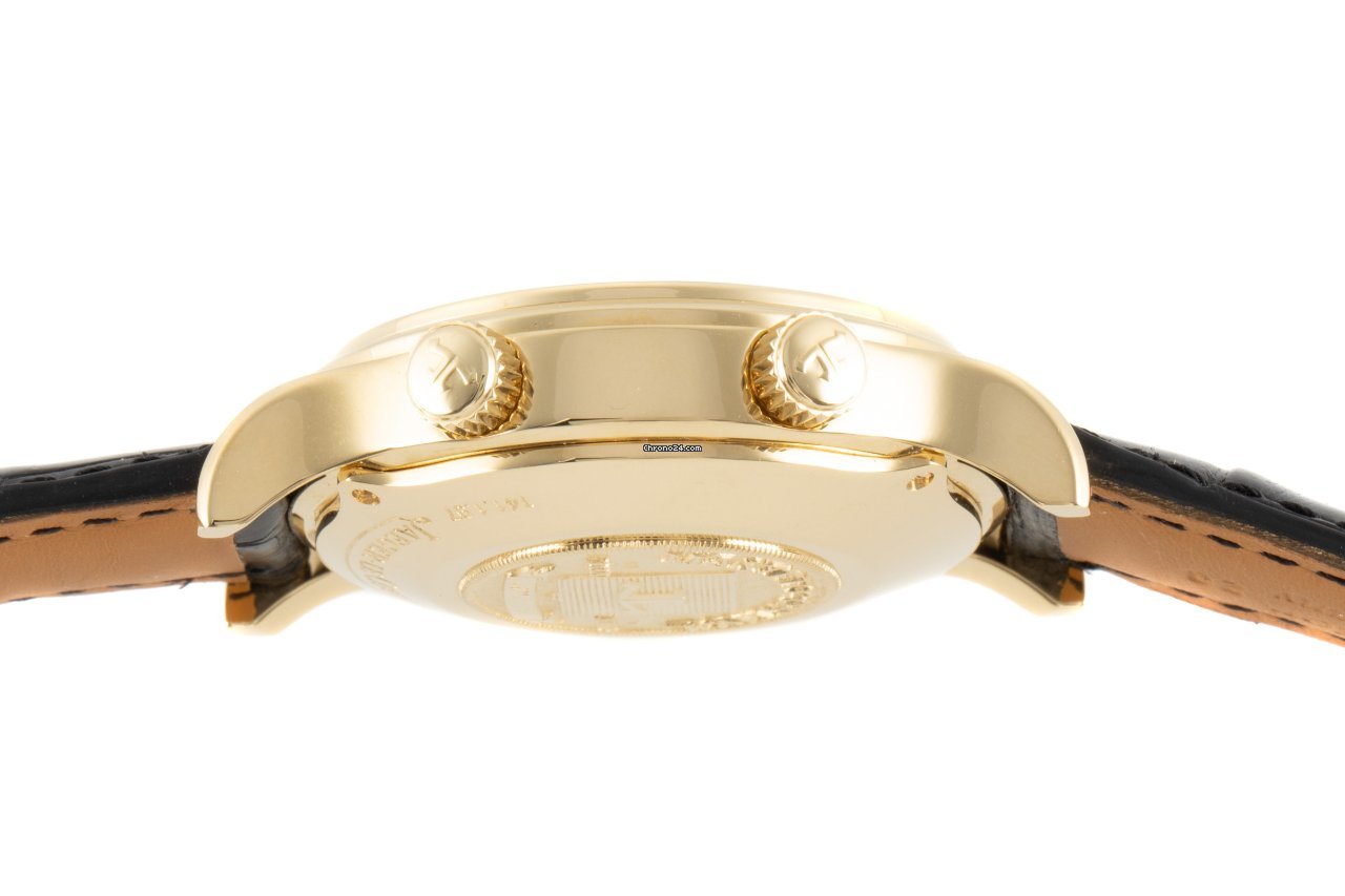 IMG_9081 Jaeger-LeCoultre Master Memovox Mens watch Unisex Automatic Yellow gold 141.1.97 Replica 7