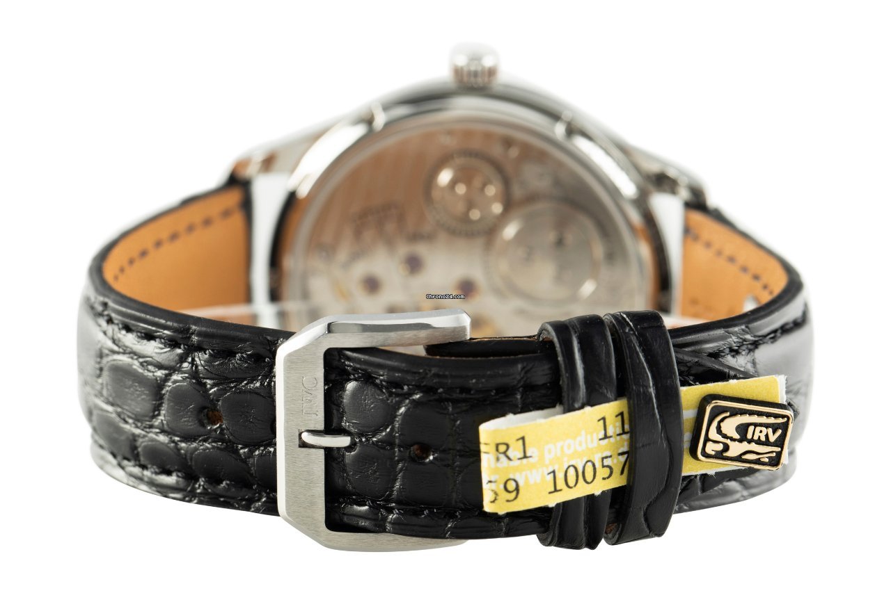 IMG_9081 IWC Portuguese Hand-Wound Mens watch Unisex Manual winding Steel 5445 Replica 7