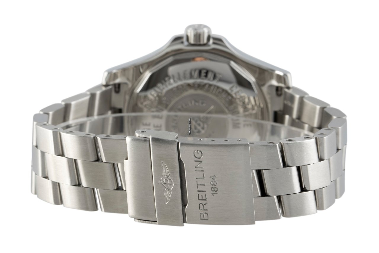 IMG_9081 Breitling Colt Mens watch Unisex Quartz Steel A74380 Replica 7