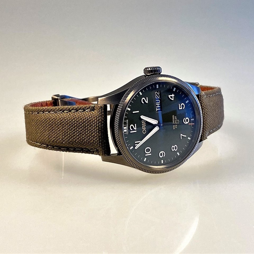 IMG_9081 Oris Big Crown ProPilot Mens watch Unisex Automatic Steel 0175277604287-Set Replica 7