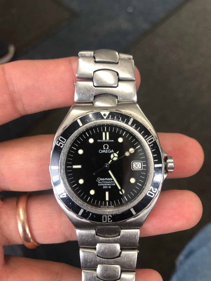 IMG_9081 Omega Seamaster Mens watch Unisex Automatic Steel 3681041 Replica 7
