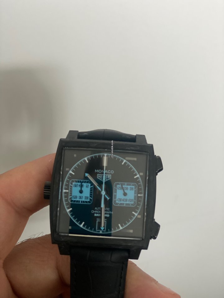 IMG_9081 TAG Heuer Monaco Mens watch Unisex Automatic Carbon CAW2190.FC6437 Replica 7