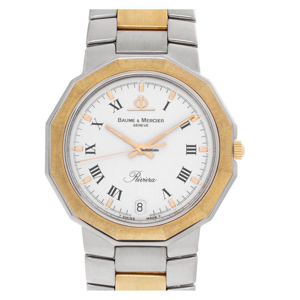 IMG_9081 Baume & Mercier Riviera Mens watch Unisex Quartz Steel 5131.3 Replica 7