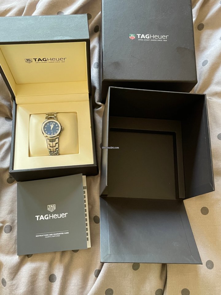 TAG Heuer Link Lady Womens watch Quartz Steel WBC1318.BA0600 Replica 7