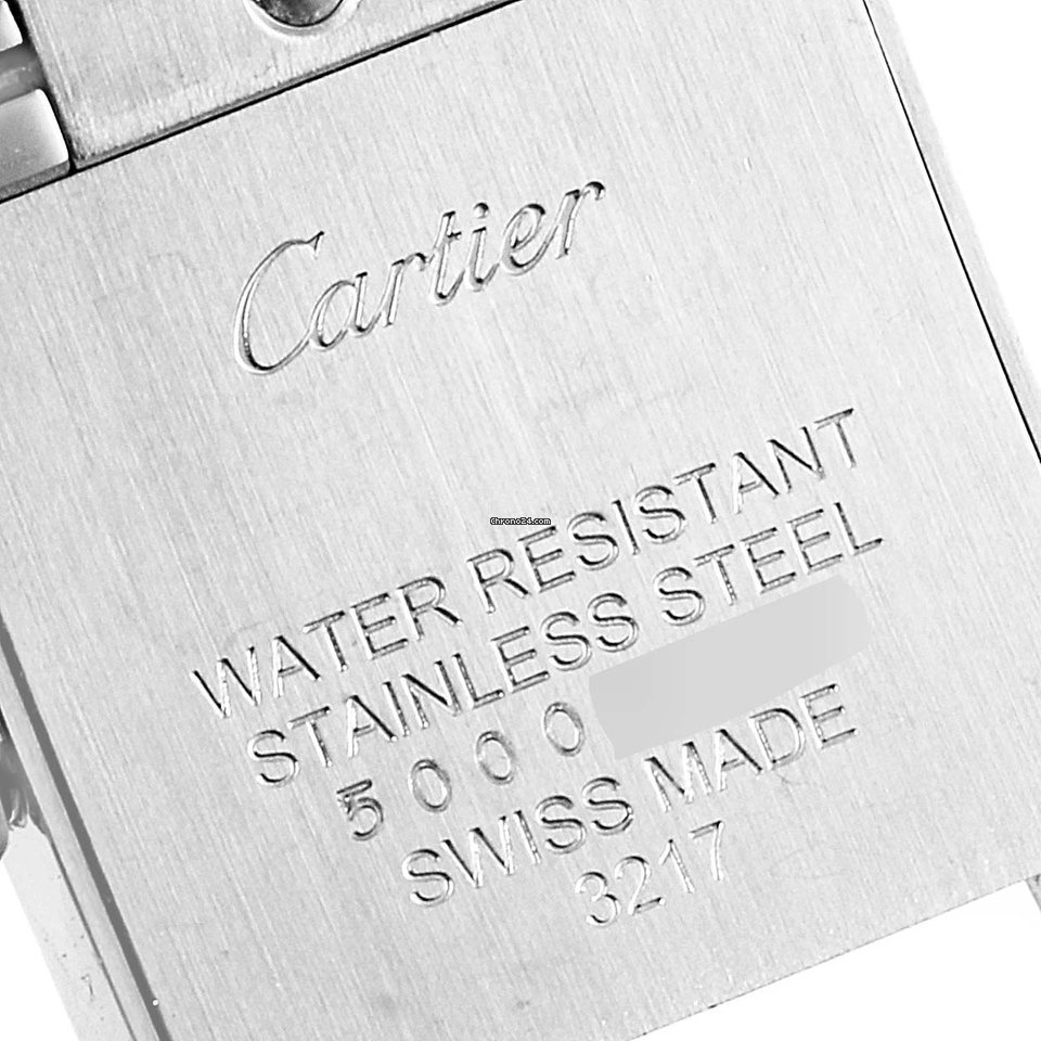 Cartier Tank Francaise Womens watch Quartz Steel WE110006 Replica 7
