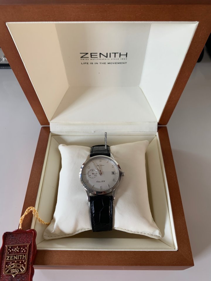 IMG_9081 Zenith Elite Mens watch Unisex Manual winding Steel 01 1125 650 Replica 7