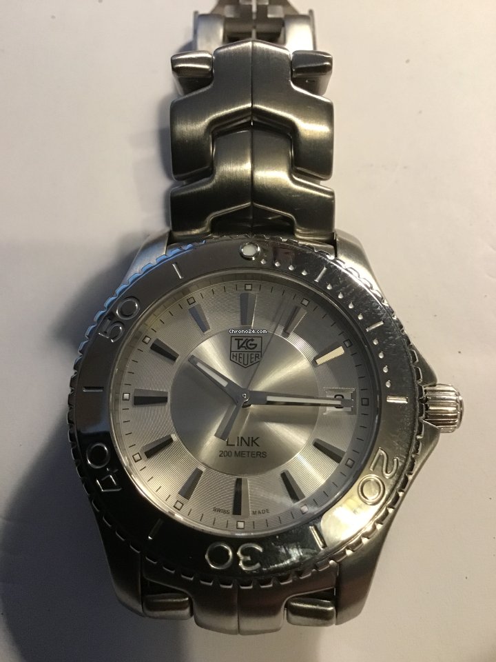 IMG_9081 TAG Heuer Link Quartz Mens watch Unisex Quartz Steel WJ1111 Replica 7