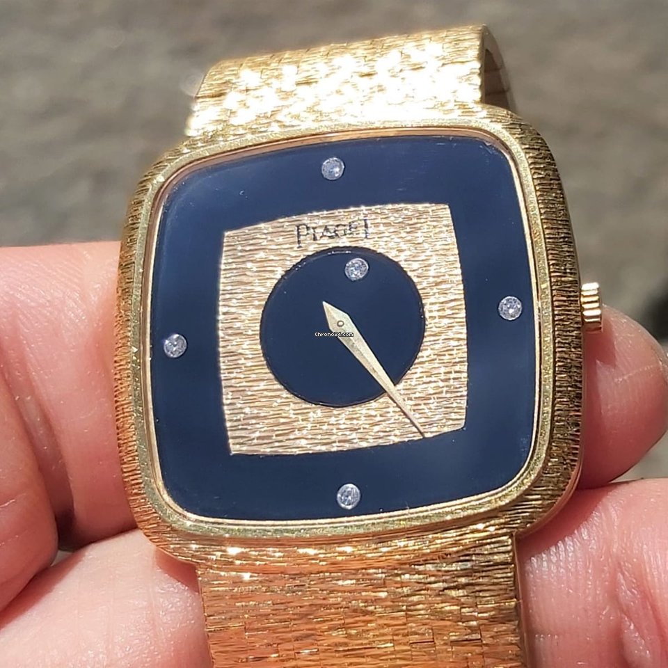 IMG_9081 Piaget Mens watch Unisex Manual winding Yellow gold 9771 A 6 Replica 7