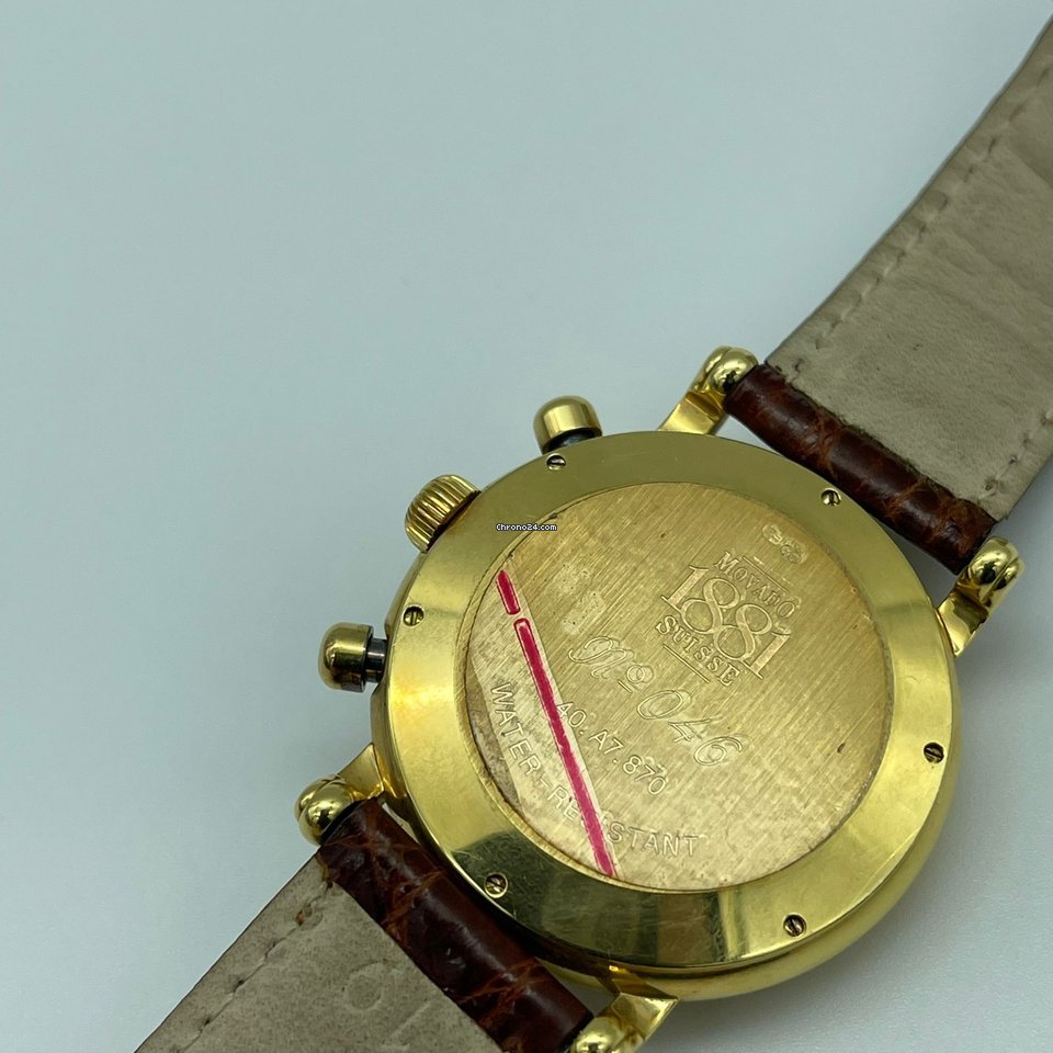 IMG_9081 Movado 1881 Automatic Mens watch Unisex Automatic Yellow gold 40.A7.870 Replica 7