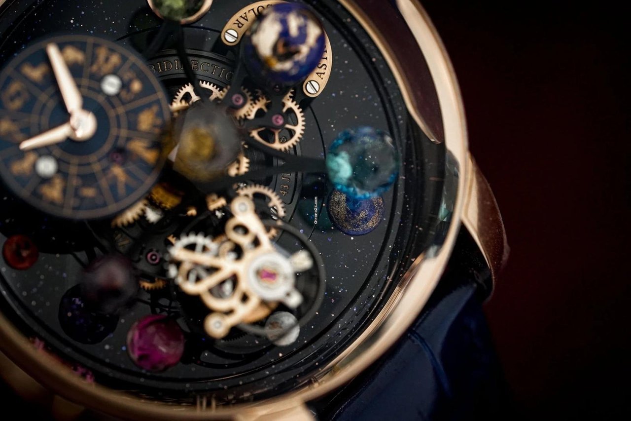 IMG_9081 Jacob & Co. Astronomia Mens watch Unisex Manual winding Rose gold AS310.40.SP.ZK.A Replica 7