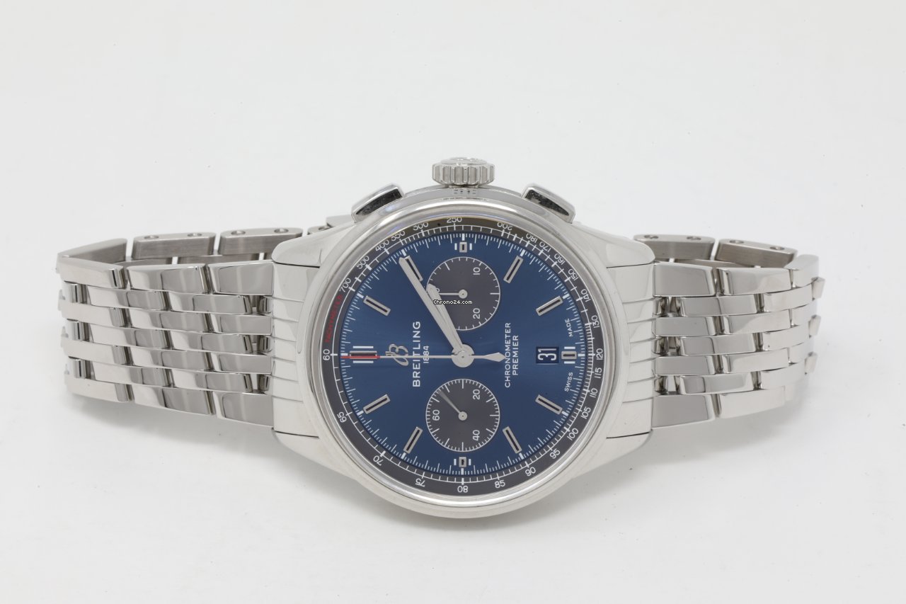Breitling Mens watch Unisex Automatic Steel AB0118A61C1A1 Replica 7