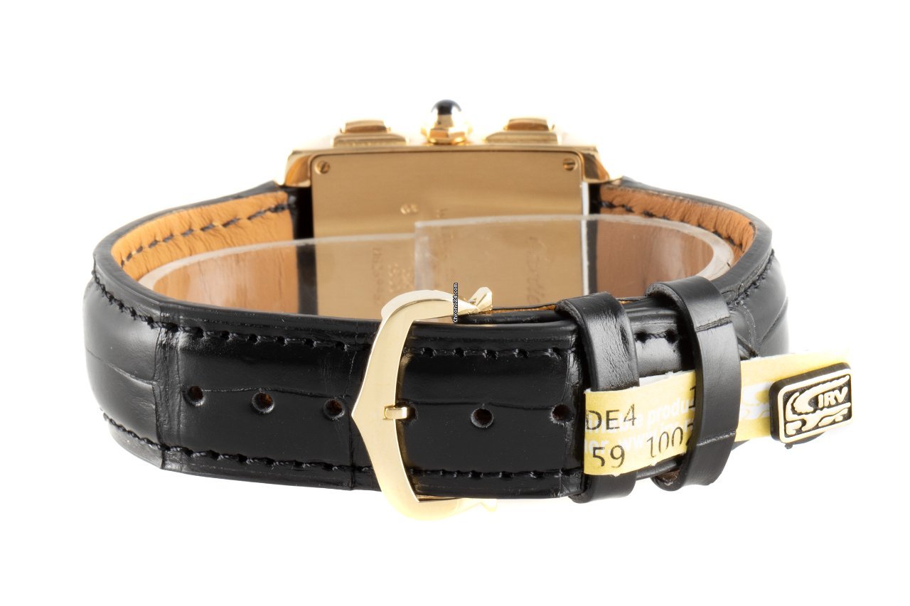IMG_9081 Cartier Tank Francaise Mens watch Unisex Quartz Yellow gold 1830 Replica 7