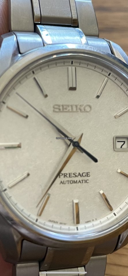 IMG_9081 Seiko Presage Mens watch Unisex Automatic Titanium SARX055 Replica 7