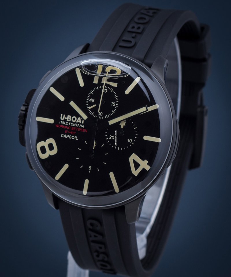 IMG_9081 U-Boat Mens watch Unisex Quartz Steel 8109 C Replica 7