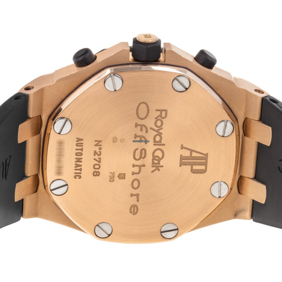 IMG_9081 Audemars Piguet Royal Oak Offshore Chronograph Mens watch Unisex Automatic Rose gold 25940OK.OO.D002CA.02 Replica 7