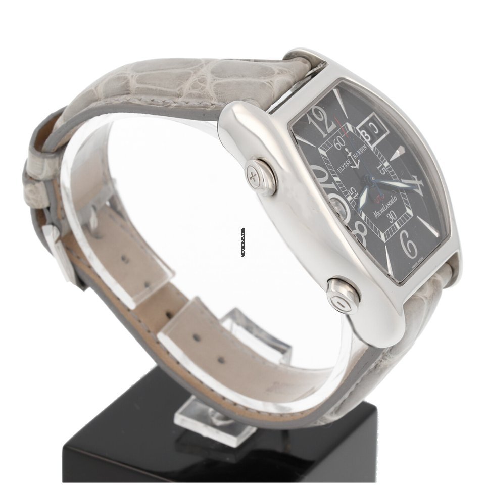 IMG_9081 Ulysse Nardin Michelangelo Mens watch Unisex Automatic Steel 223-48 Replica 7
