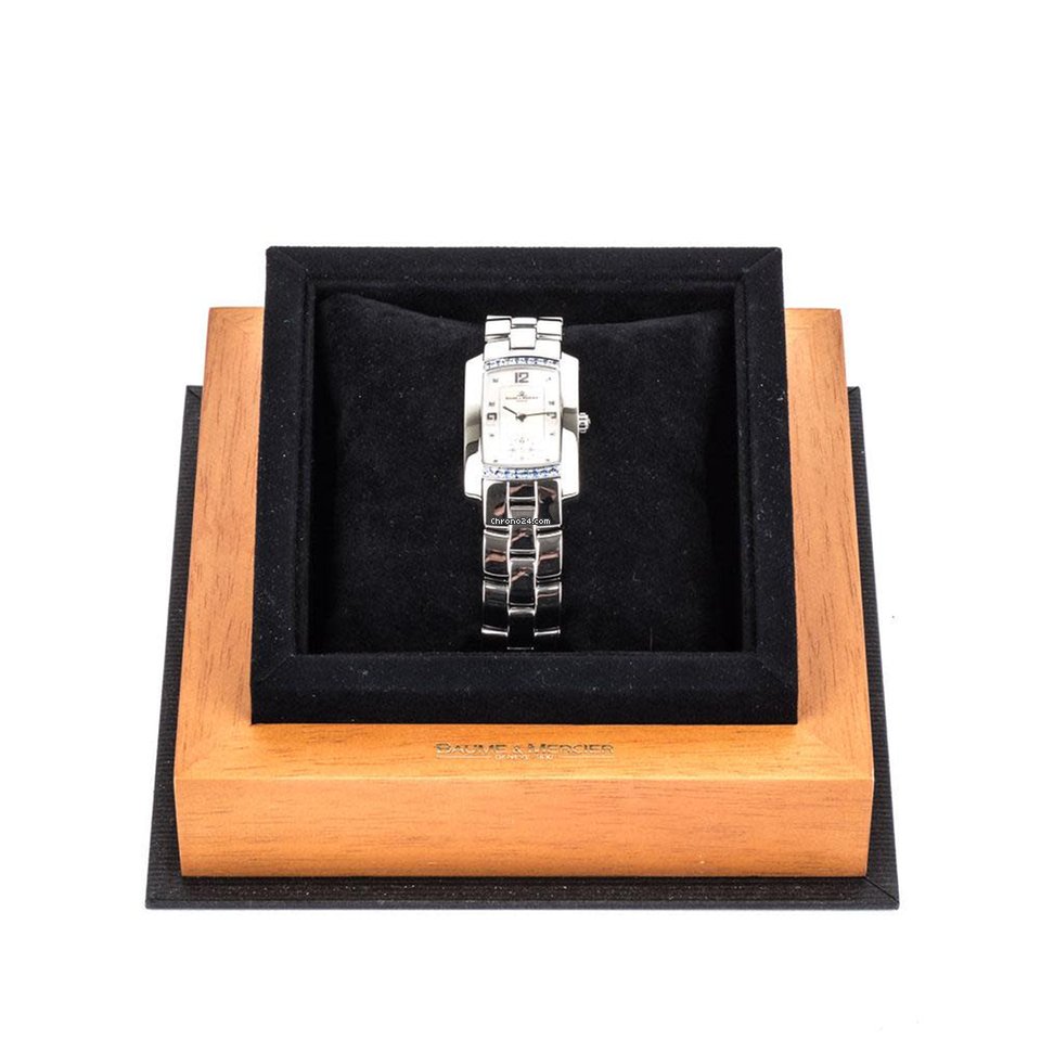 IMG_9081 Baume & Mercier Hampton Womens watch Quartz Steel 65316 Replica 7