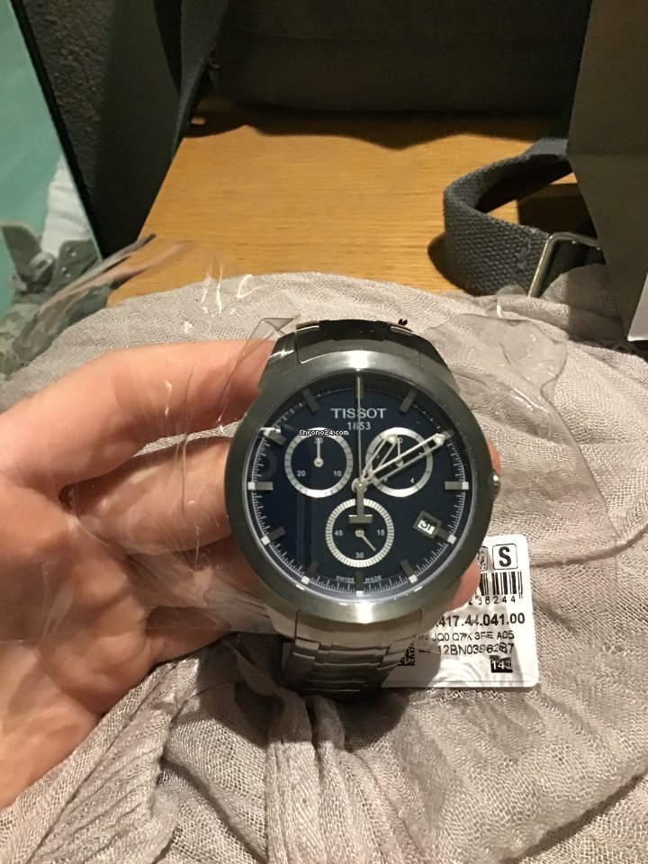 Tissot Mens watch Unisex Titanium T069.417.44.041.00 Replica 7