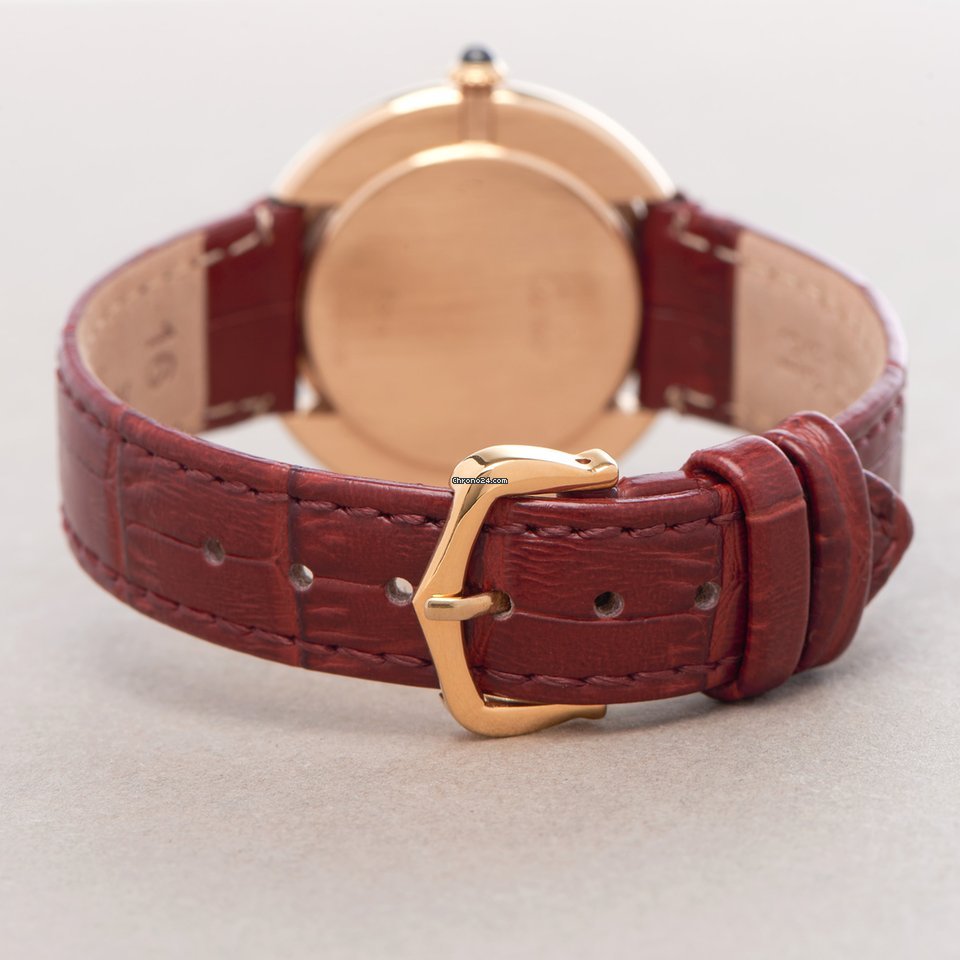 IMG_9081 Cartier Mens watch Unisex Manual winding Yellow gold 78090 Replica 7