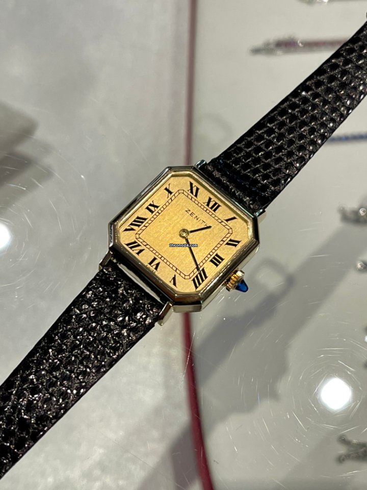 IMG_9081 Zenith Womens watch Manual winding Yellow gold 02797508 Replica 7