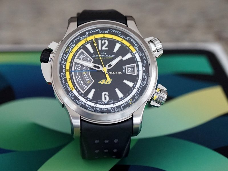 IMG_9081 Jaeger-LeCoultre Master Compressor Extreme W-Alarm Mens watch Unisex Automatic Titanium 150.T.42 Replica 7