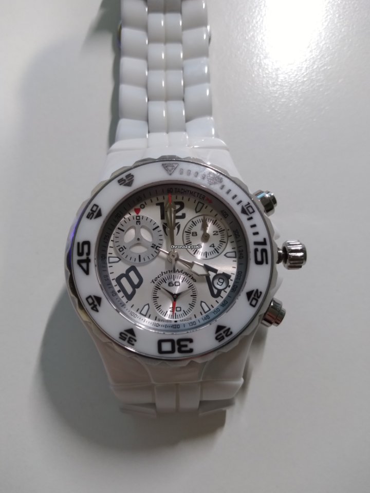 IMG_9081 Technomarine Cruise Mens watch Unisex Quartz Ceramic 110030C Replica 7