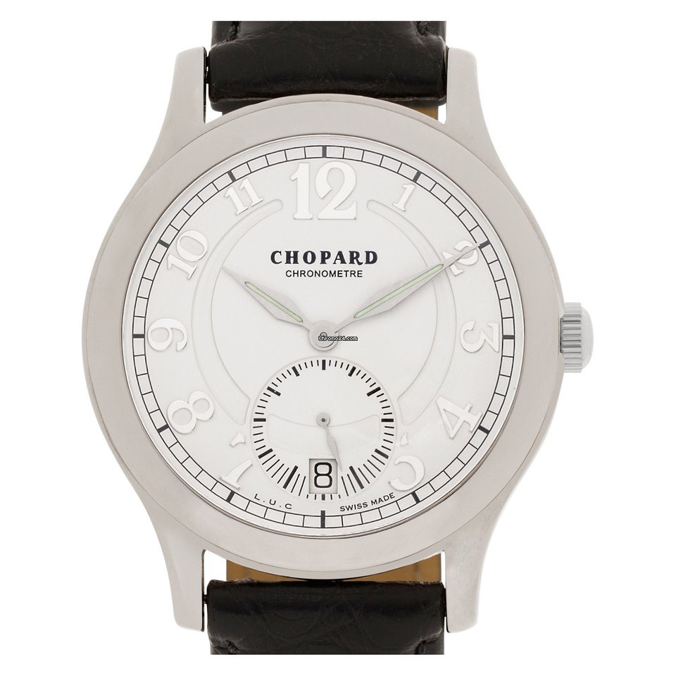 IMG_9081 Chopard L.U.C Mens watch Unisex Automatic White gold 1875 Replica 7