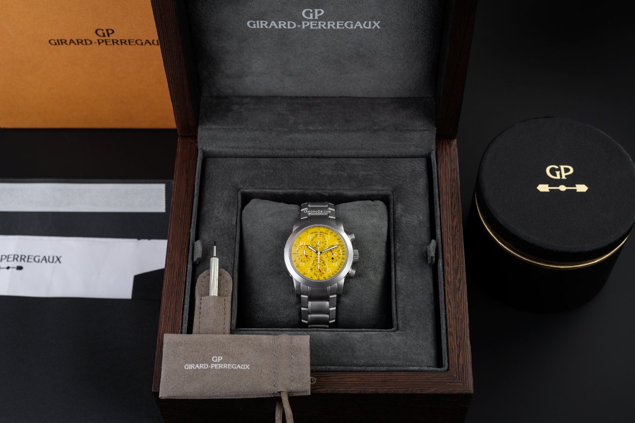 IMG_9081 Girard Perregaux Ferrari Mens watch Unisex Automatic Titanium 9025 Replica 7